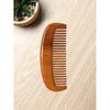 Daiso Peach Tree Half Moon Comb Средний