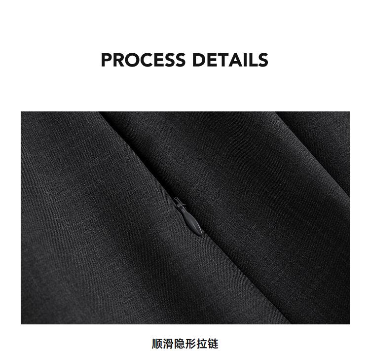 LILY Design Grey Half length Skirt for Women