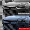 Для Toyota Grand Highlander 2024 2025 карбон Передний бампер Сетка капота Решетка Губа капота Накладка Отделка Внешние аксессуары