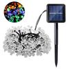 7m IP65 Waterproof Fairy Solar Sakura String 50LEDs Lights Garden Party Decor