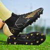 Новые футбольные бутсы мужские и женские взрослые с высоким верхом длинные шипы AG молодежные сломанные шипы TF профессиональные футбольные игровые тренировочные бутсы