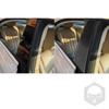 Для Mercedes-Benz CLS C219 2004-2009 карбоновая стойка средней стойки, комплект из 4 предметов, накладка, отделка салона автомобиля, аксессуары, украшение