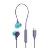 JBL Endurance Run 3 Внутриканальные спортивные наушники USB-C Высококачественные Проводные IP65 Водо- и пылезащищенные Фиолетовые