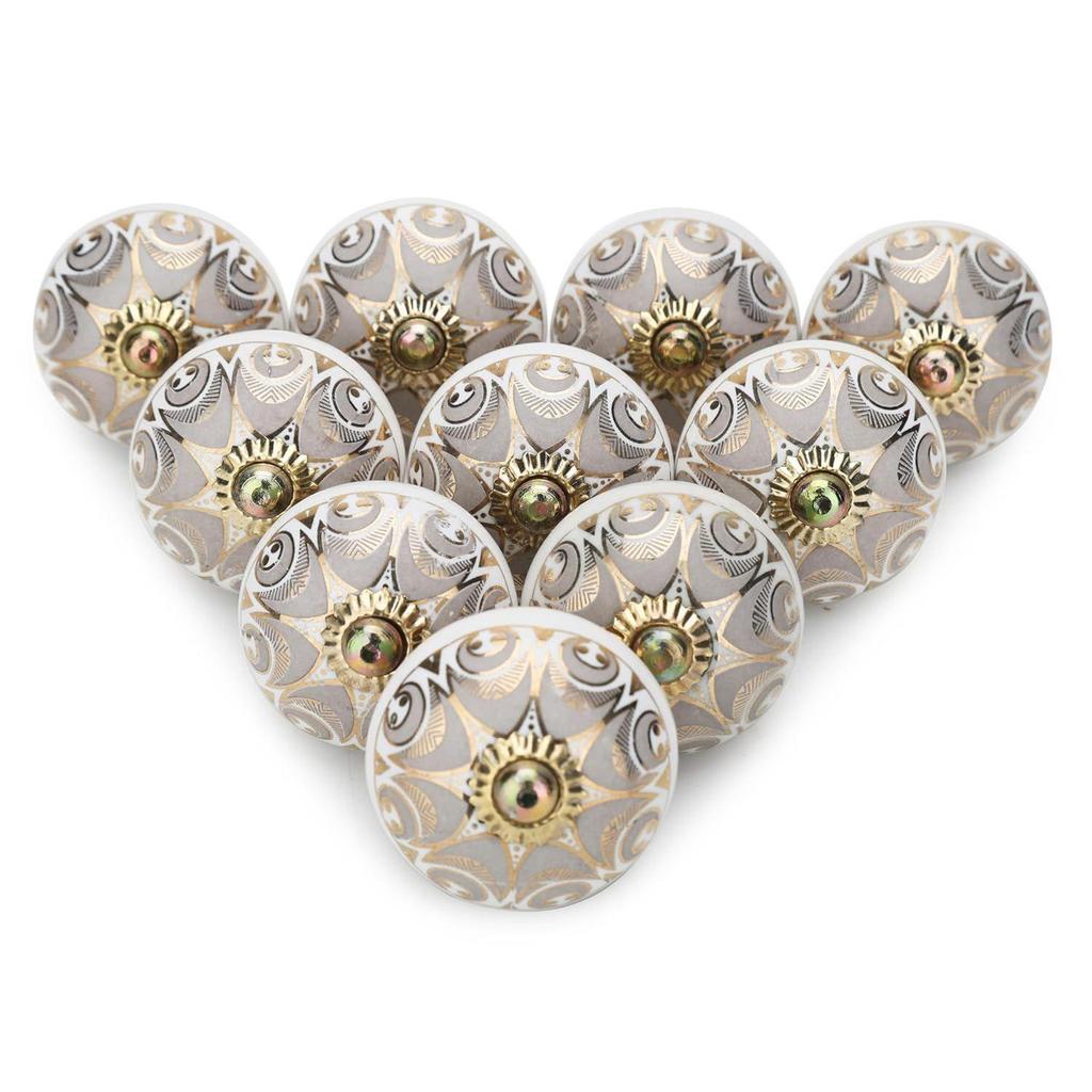 Ручки для печати для двери, ящика, шкафа, комода, кухонной мебели, фурнитура, ручка-пуля для гардероба для домашнего декора, упаковка из 6 штук, серый