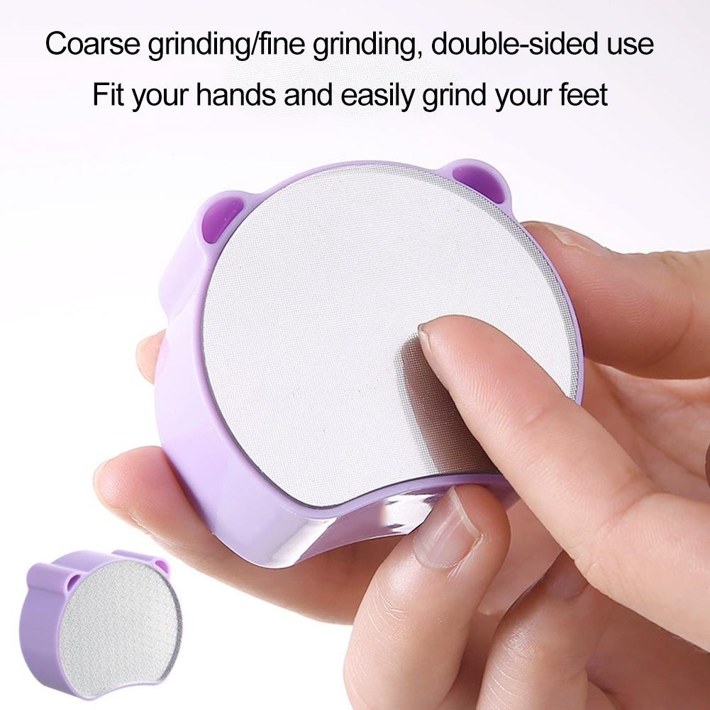 1 шт. Нано-стеклянная пилка для ног для удаления мертвой кожи, мозолей, пилка для подошвы для пяток, скребок для кожи подошвы, педикюрный шлифовальный камень