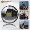 Для Harley Sportster 5 3/4" Светодиодная фара 5,75 дюйма Мотоцикл Дневные ходовые огни Светодиодная фара XL883 FXCW Supermoto Мотоцикл Детали для модификации