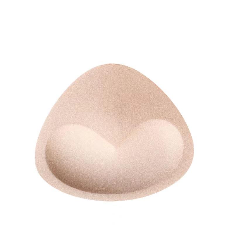 1 Pair Summer Swimsuit Padding Inserts Sponge Foam Bra Pads Women Chest Cups Breast Bra Bikini Inserts Chest Pad 2 Colors