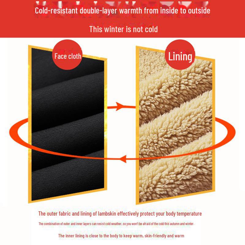 Мужской свитер-кардиган с капюшоном из овчины — теплый, универсальный, на молнии и плотный для осени и зимы.