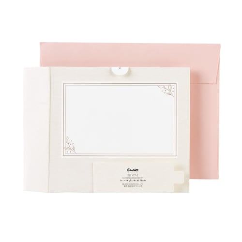 Открытка на день рождения Sanrio Flower Box Pink Поздравительная открытка Возможна отправка за границу BD177-3 SANRIO 981028