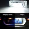 2 шт. для Mercedes Benz W210 4D Sedan W202 E300 E55 C230 светодиодный номерной знак лампа 18SMD без ошибок 12 В 6500 К белый номерной свет