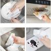 200 PCS Disposable Kitchen Oil Absorbent Paper Washable Dish Towel  Non-Toxic Kitchen Tissue Paper