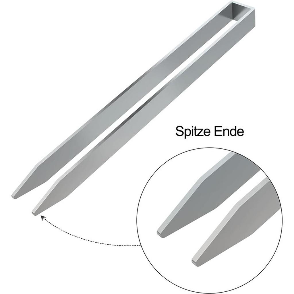 Наземный анкер для арки для роз из нержавеющей стали - U-образный металлический шип для садовой арки, сверхпрочная фиксация для цветочной стойки, патио, сад