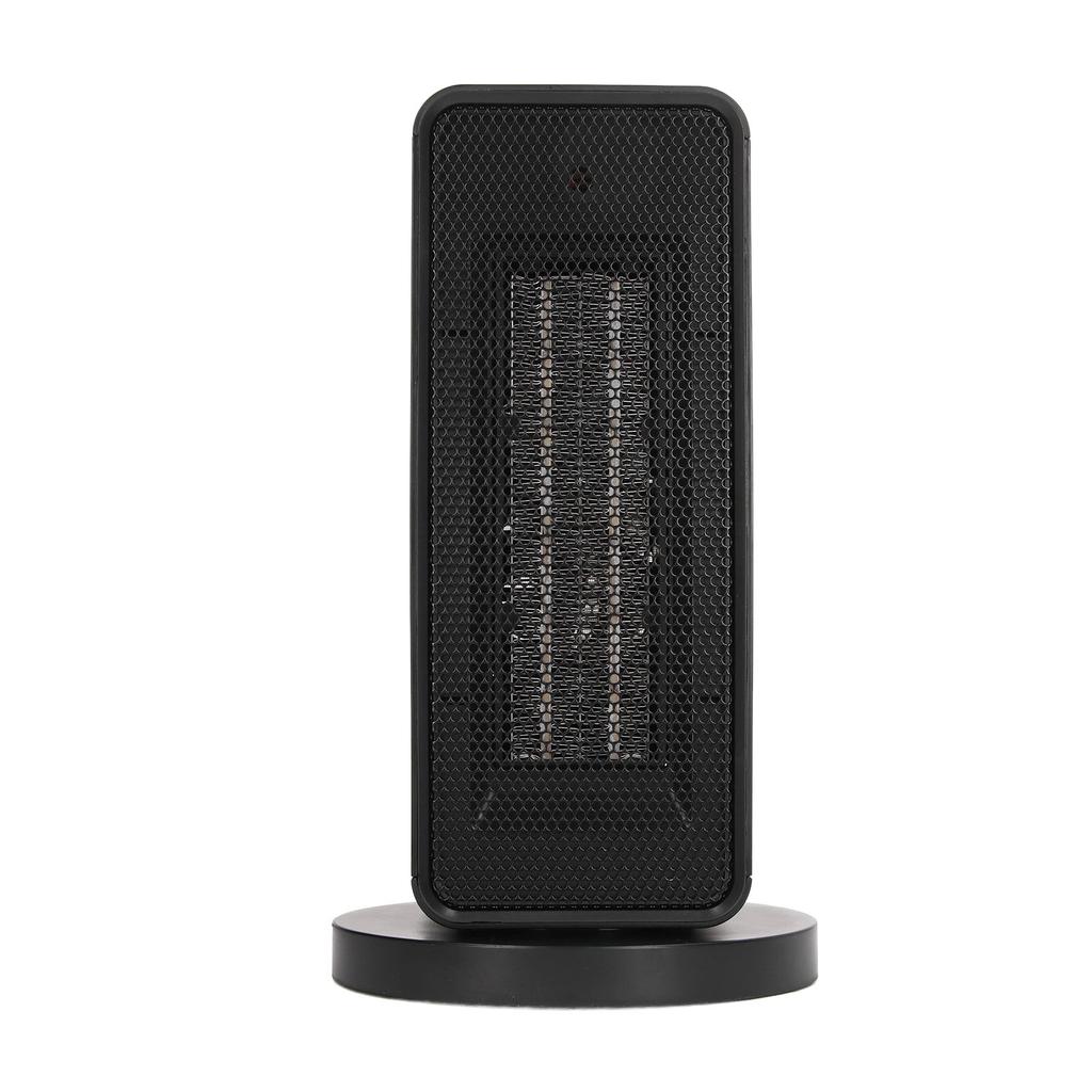 1200W Small Space Heater Oscillating Vertical Fast Heating Overheat and Tip Over Protection for