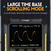 Ручной флуоресцентный цифровой осциллограф, двухканальный портативный осциллограф 2 в 1, сигнал 20 м