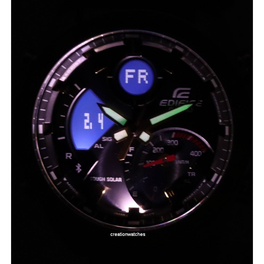 Casio Edifice Smartphone Link хронограф аналоговый цифровой Tough Solar ECB-900GL-1A ECB900GL-1 100M мужские часы