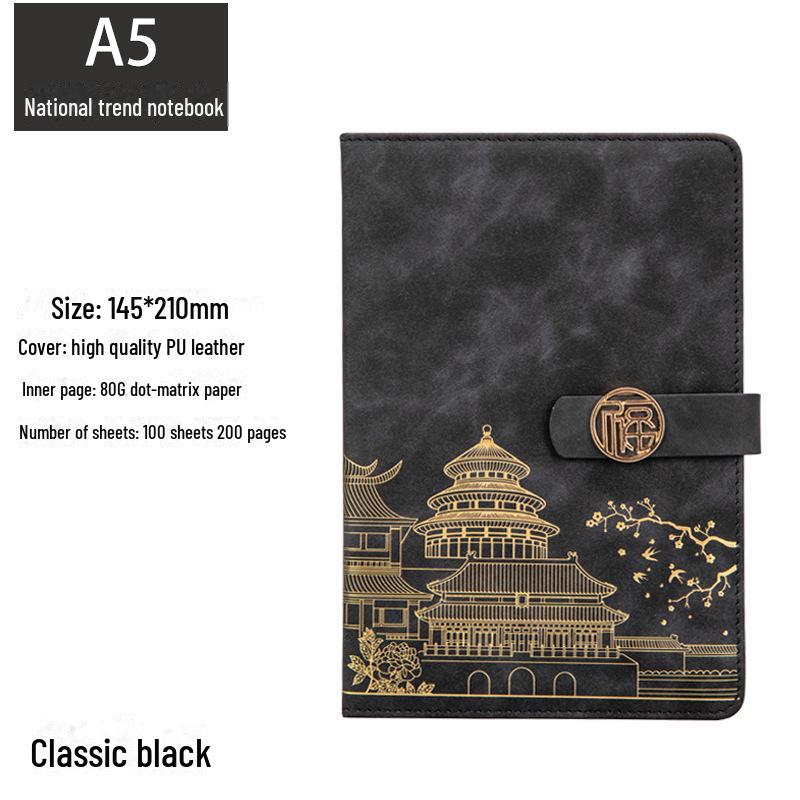 Набор блокнотов National Trend формата А5: Ретро-блокнот для деловых, офисных и творческих встреч - в комплекте подарочная коробка