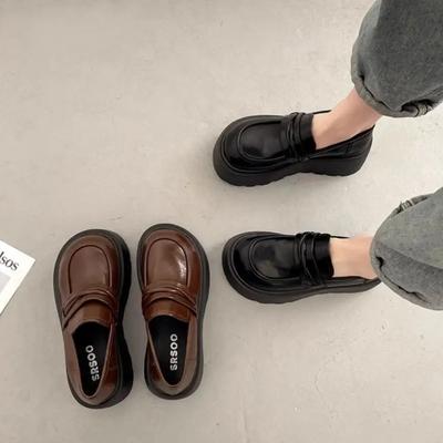 Модные туфли Мэри Джейн на платформе, женские, в японском стиле лолита, на среднем каблуке, с круглым носком, лоферы, женские туфли-лодочки, готические, лето 2025, молодежные