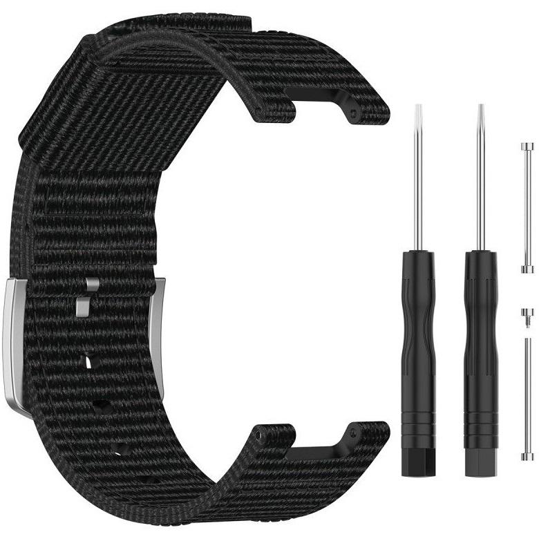 Welling Nylon Strap for Amazfit T-Rex - Black