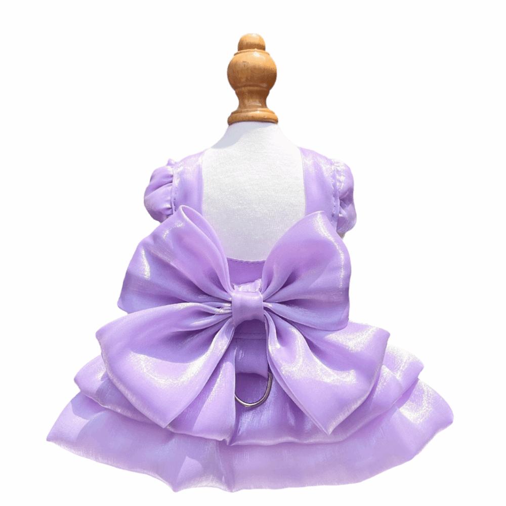 Bow Pet Dog Clothes Lovely Pet Bowknot Skirt Gift Pet Princess Skirt Pet Party Supplies