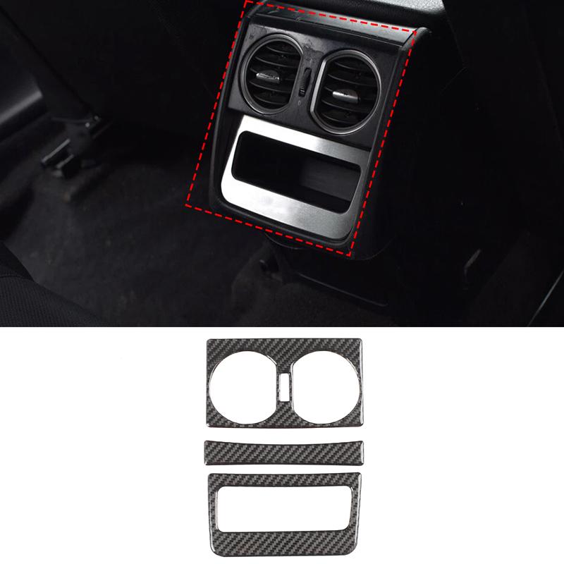 Комплект из углеродного волокна Отделка дверных панелей рычага переключения передач Аксессуары для интерьера автомобиля Декоративные наклейки для Alfa Romeo 159 Brera/Spider 2004-2011 LHD