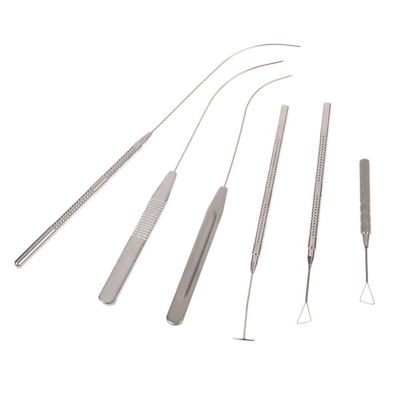 Двойной конструктор век Треугольный симулятор Изогнутый инструмент для вставки двойного века Т-образный конструктор Офтальмологические инструменты