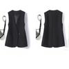 Spring Autumn Women Waistcoat Casual Sleeveless Vest Loose Fit Korean Style Fashion Outerwear