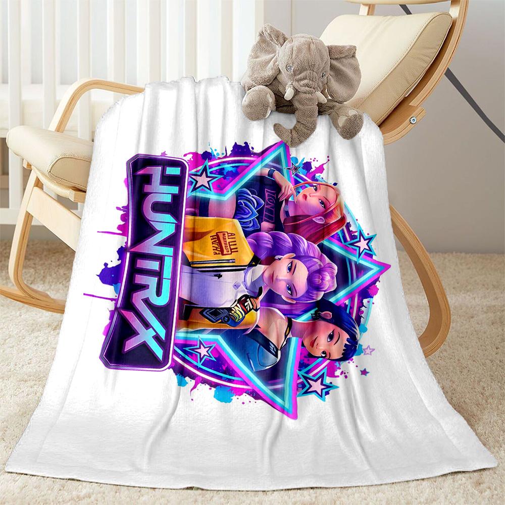 Dance Party Fashion Show Blanket Warmthful Decor Great for Livingroom Couch Bedding for All Seasons Modern Gifts For Family Or Friends