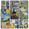 Starry Sky Van Gogh Art Phone Case For Xiaomi Redmi Note 13 12 5G 9S 9 8 10 11 Pro 4G 9T 13C 12C 10C 9C 9A 7 Pro Silicone Cover