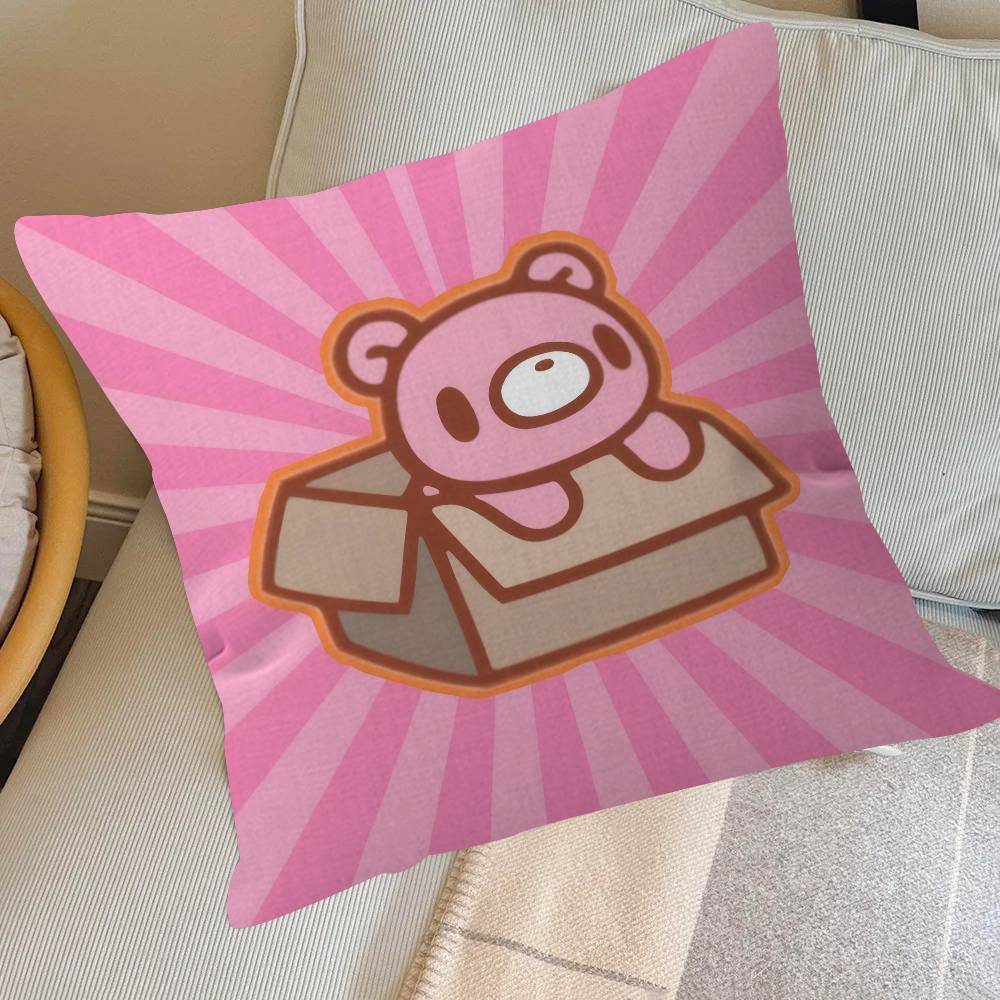 Мультяшная наволочка для подушки G-Gloomy Bear, чехол для подушки, обивка, диванная декоративная подушка, чехол для подушки для дома