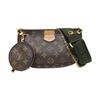 [Б/У] Multi Pochette Accessoires Сумка-комбинация «Пять в одном» на цепочке Monogram Из покрытого холста и кожи Сумка для маджонга Под мышкой Ручная - Очень хорошее состояние #1UT4DGR