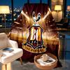 Bradford City AFC Print Blanket - Soft & Comfortable, for Bedroom, Travel, Sofa, Home Decoration - Birthday Christmas Gift for Friend