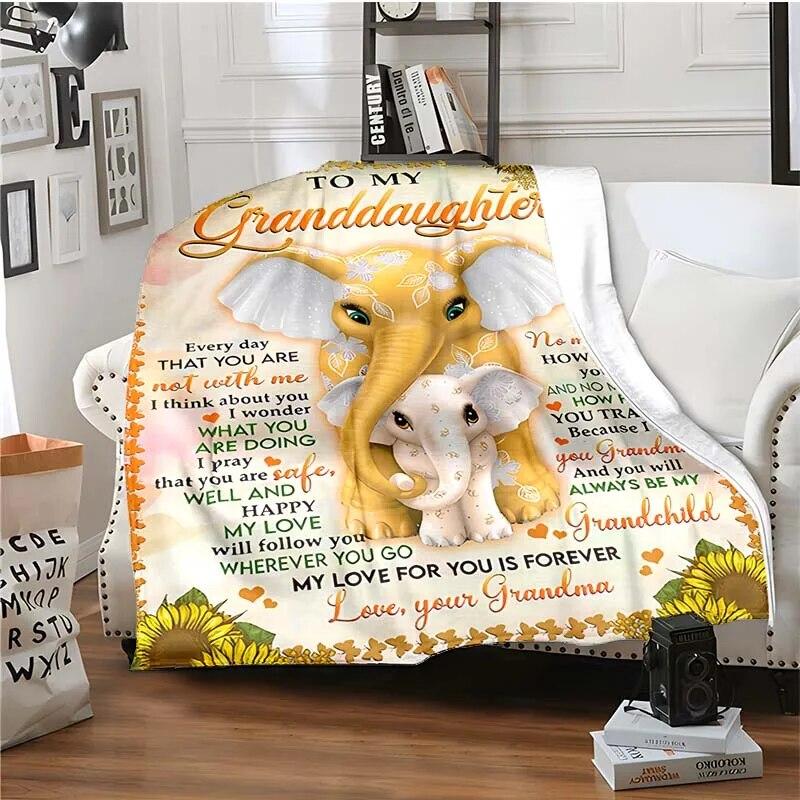 Одеяло с 3D принтом письма для моих детей, родителей и любителей, теплое одеяло для гостиной, мягкое фланелевое одеяло для взрослых и детей