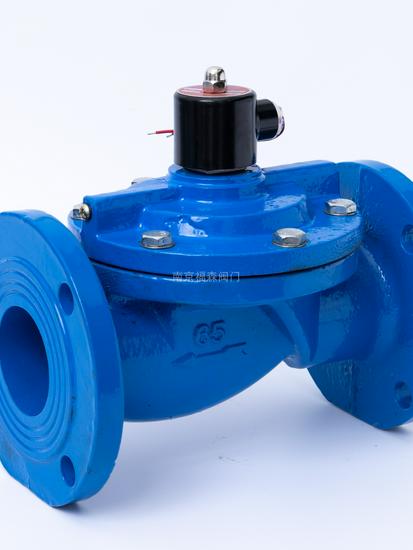 Explosion-Proof DN50 ZCS Solenoid Valve: Cast Iron Flange, 24V/220V, Normally Closed, Spray Pilot Operated Water Valve.
