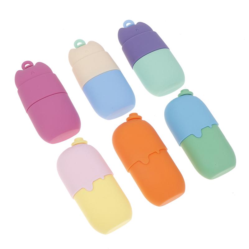 Силиконовый ледяной ролик для лица, многоразовый ледяной массажер для лица для женщин и девушек, устраняет отечность лица по утрам, прост в использовании