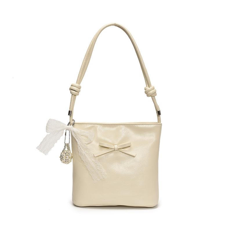 Модная сумка с бантом, женская новая универсальная на плечо, подмышку