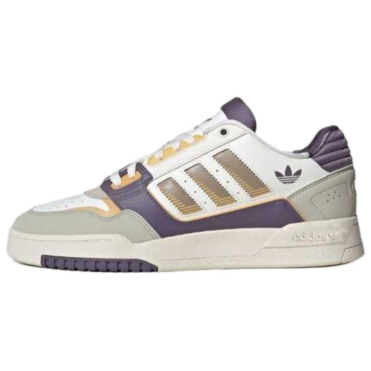 Adidas Originals Drop Step 2.0 Low Versatile Comfortable Slip-Resistant Durable Low-Top Skate Shoes Unisex Sneakers Purple JP9975