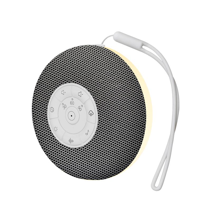 Портативная Bluetooth-колонка для сна с белым шумом, 39 музыкальных треков, таймер сна и регулируемая ночная подсветка