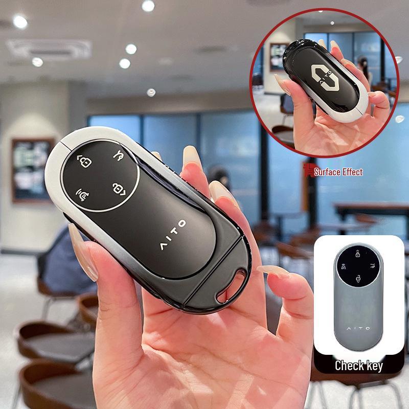 Чехол для ключей AITO M9: Металлическая пряжка для электросамоката AITO Huawei M9 с увеличенным запасом хода