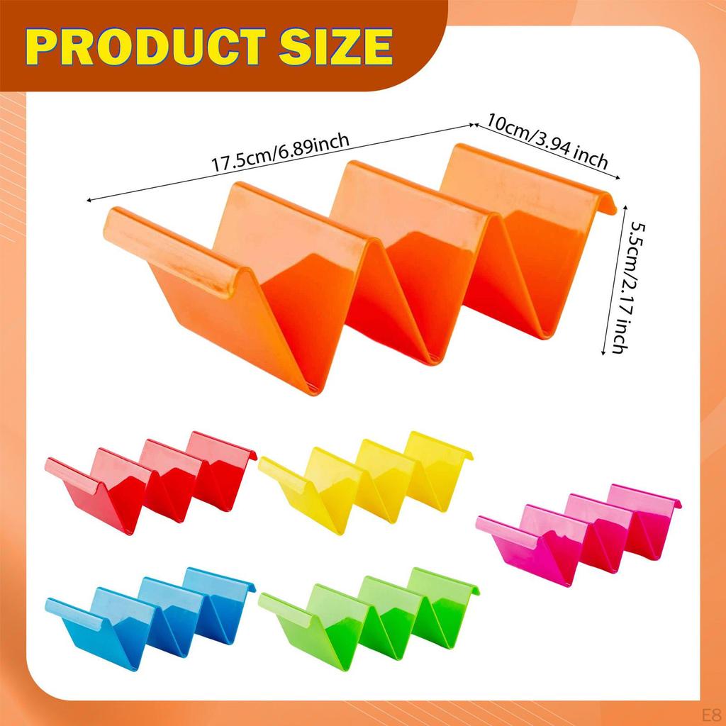 Мексиканская подставка для тако, подставка для еды, компактная многоцелевая подставка для роллов для