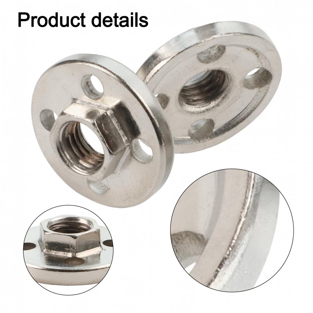 Прижимная пластина 2 шт. Инструмент для установки угловой шлифмашины Шестигранная гайка