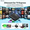 Ottocast Car TV Mate Max Express 4 IN 1 Wireless CarPlay Android Auto Wired DisplayPort Device Screen Mirroring TV Stick for Car