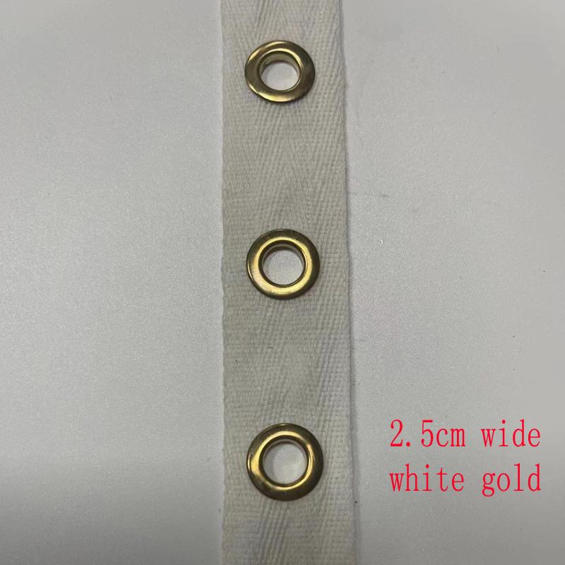 4 метра/партия, ширина 2 см/2,5 см, хлопковая тесьма с перфорированным кольцом, плоский хлопковый ремень, кружевной ремень для одежды, аксессуары, декоративная тесьма