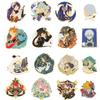 Anime Genshin Impact Brooch Badge Cartoon Character Pendant Accessories
