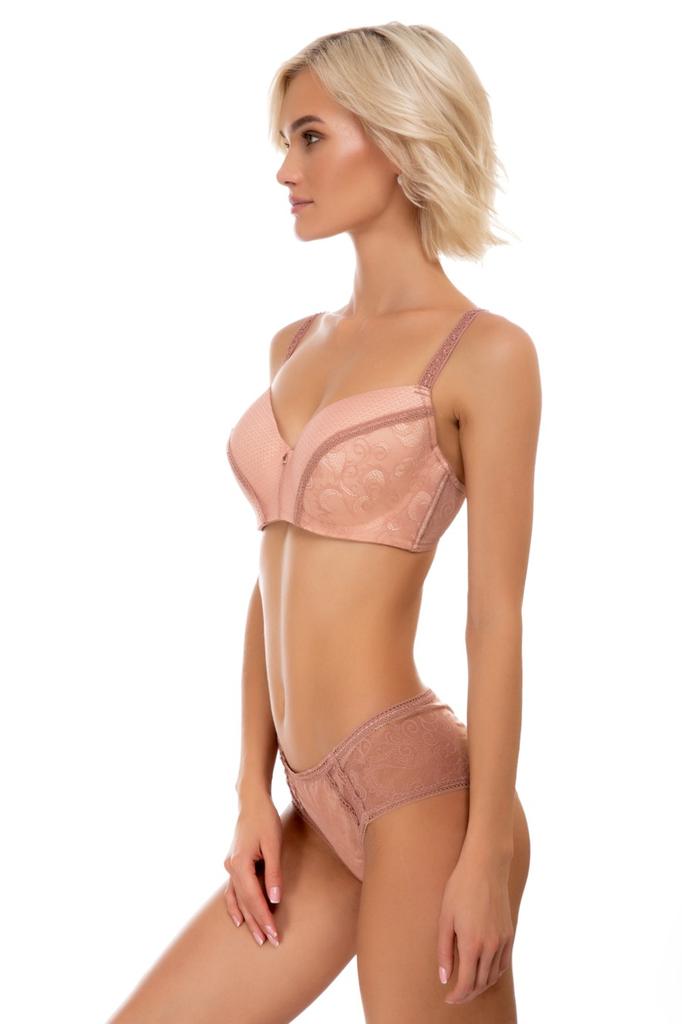 Lingerie Set: Bra with a Compacted Cup and Shorts Dimanche Lingerie (55306)