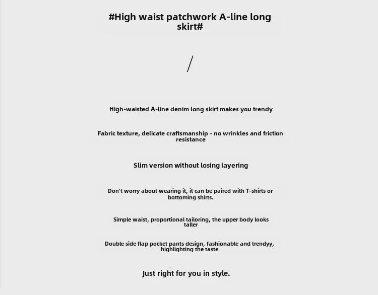 2023 Retro High-Waisted Fishtail Denim Skirt - Women's Slim Fit Long Hip Skirt for Autumn and Winter