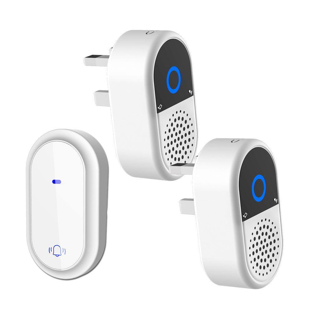 Новый беспроводной дверной звонок с самопитанием, громкий 433 МГц для склада или использования на улице в вилле