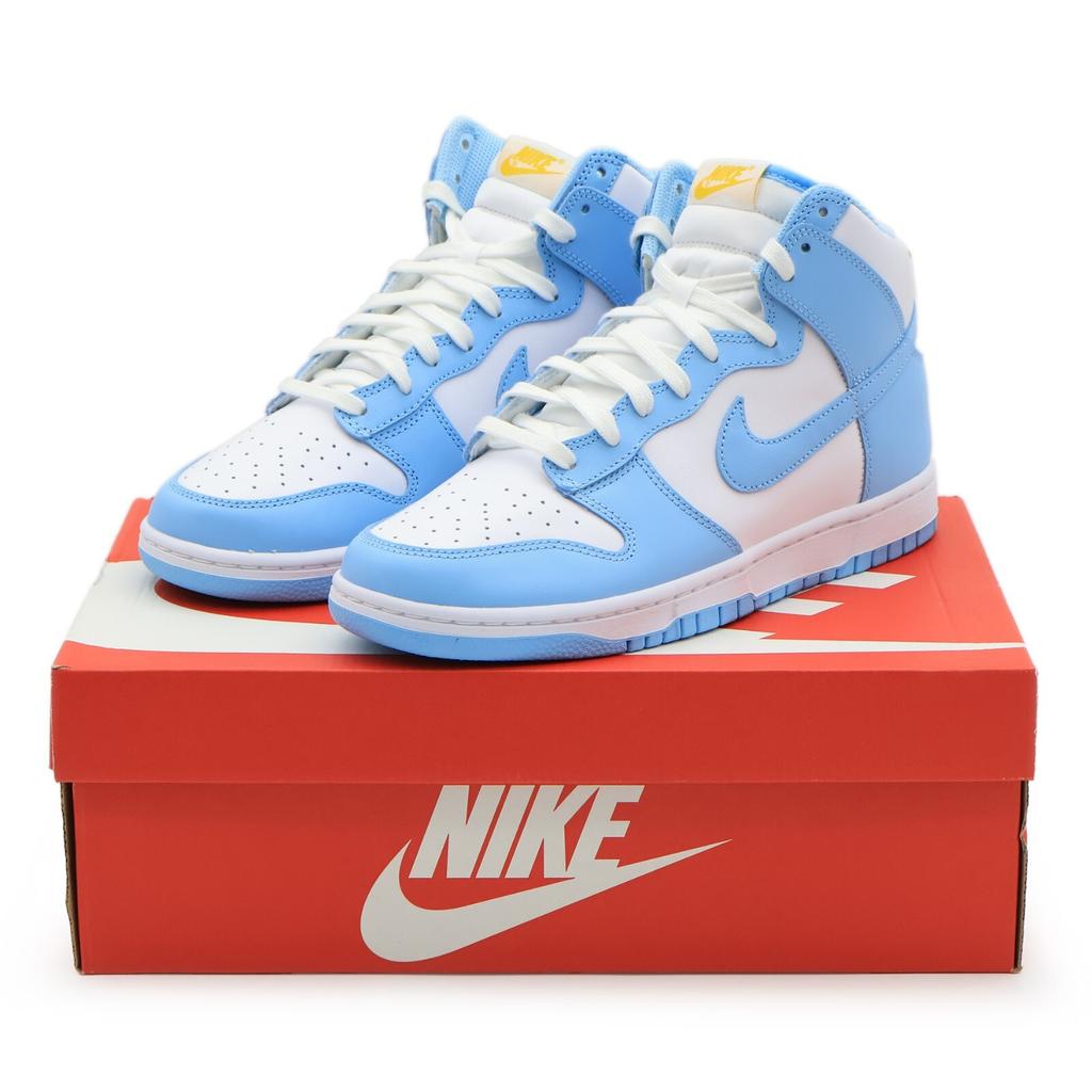 DD1399-401 Nike Dunk High Retro Homer Blue Chill White Amarillo UNC (Мужской)
