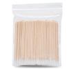 Tattoo Supplies Disposable Cotton Swabs Cleaning Stick Micro Brushes Wood Cotton Buds Swabs