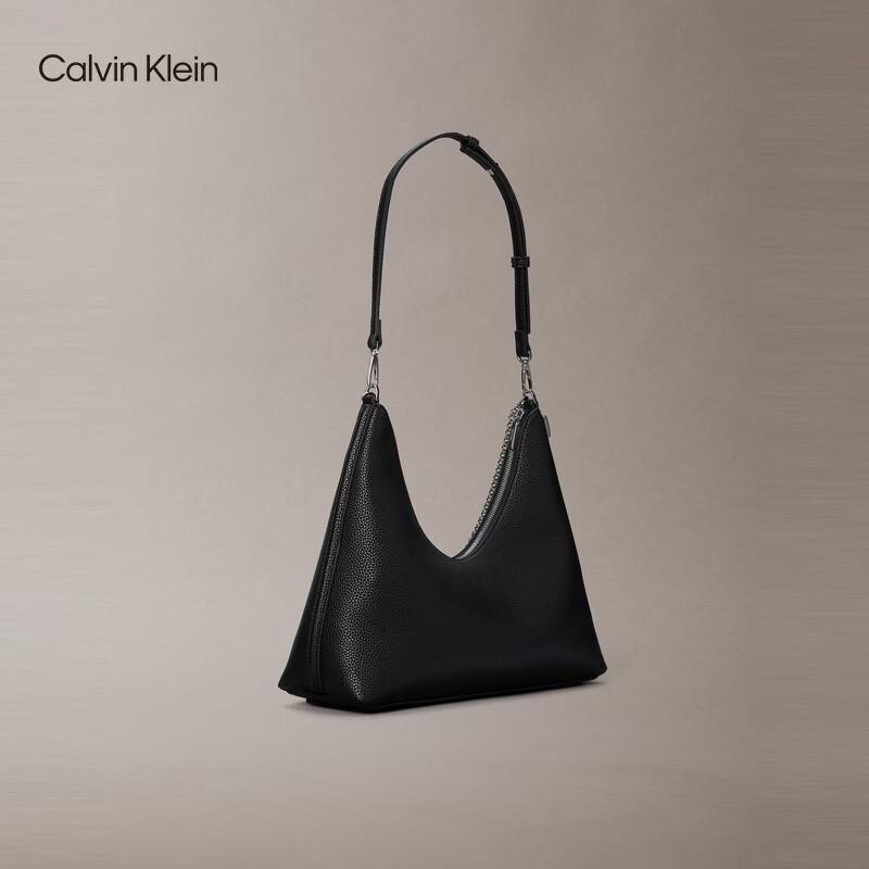 Calvin Klein Женская сумка-хобо на плечо с цепочкой и монограммой