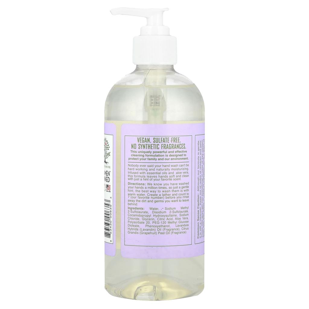 Fresh & Clean Hand Sanitizer, Lavender & Grapefruit, 500 Ml (16.9 Fl Oz)